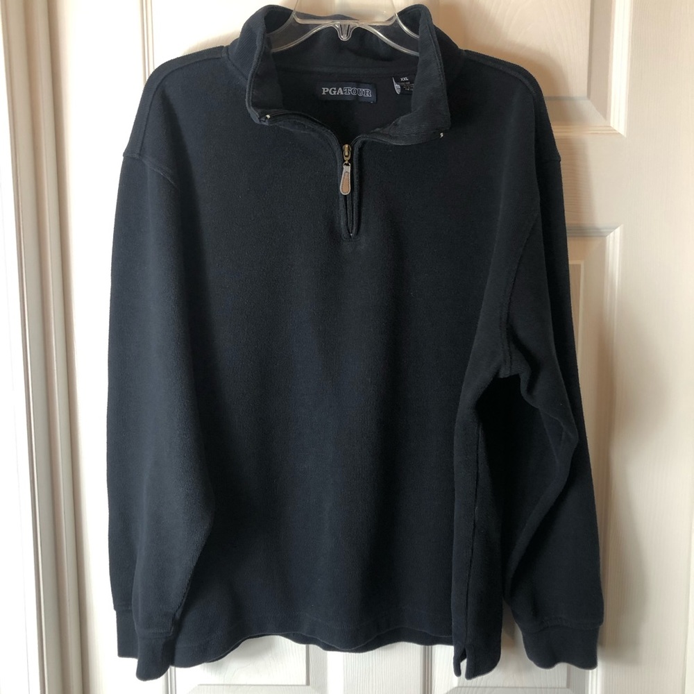 PGA Tour Men’s 1/4 Zip Sweater/Shirt    Size XXL